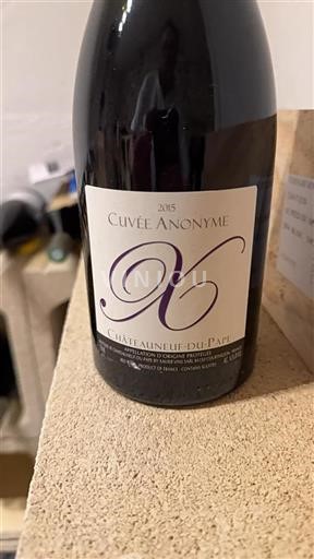 Rona dolina Châteauneuf-du-Pape Xavier Vins Anonyme 2015