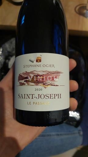 Rhône Valley Saint-Joseph Stephane Ogier Le Passage 2020