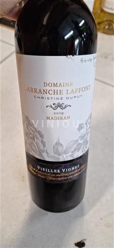 Zuidwest-Frankrijk Madiran Domaine Labranche Laffont Vieilles Vignes 2019