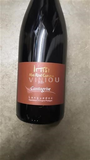 Languedoc Mas René Guilhem Cantagrive 2021