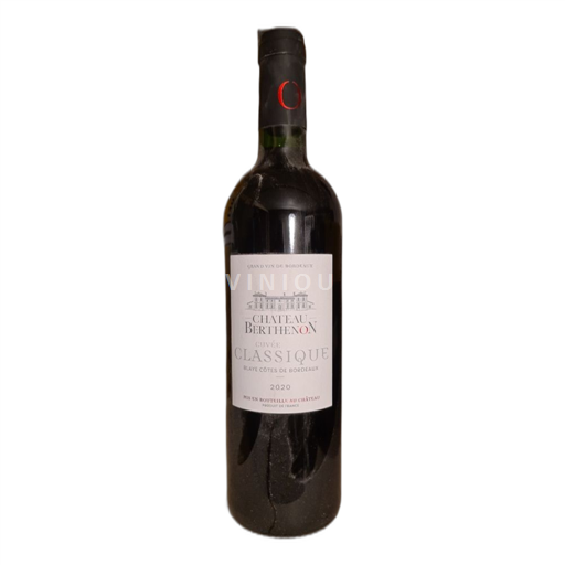 Burdeos Blaye-Côtes de Burdeos Château Berthenon Classique 2020