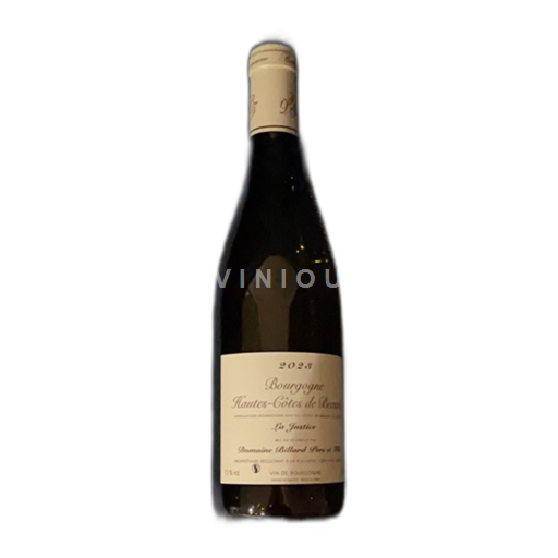 Burgundsko Hautes Côtes de Beaune Domaine Billard Père et Fils La Justice 2023