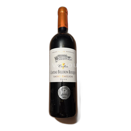 Bordeaux Saint-Émilion Chateau Billeron Bouquey Calice 2019