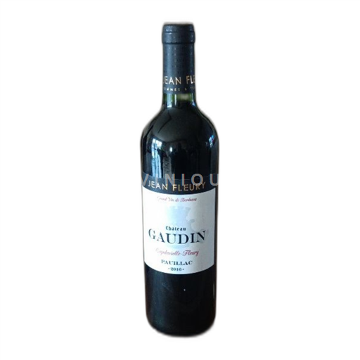 Bordéus Pauillac Château Gaudin Capdevielle-Fleury 2016