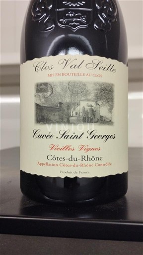 Rona dolina Côtes-du-Rhône Clos Val Seille Saint Georges Vieilles Vignes 2023