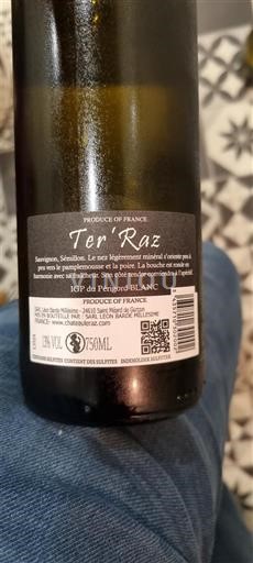 Aquitaine và Charentes Périgord Ter' Raz Không niên vụ