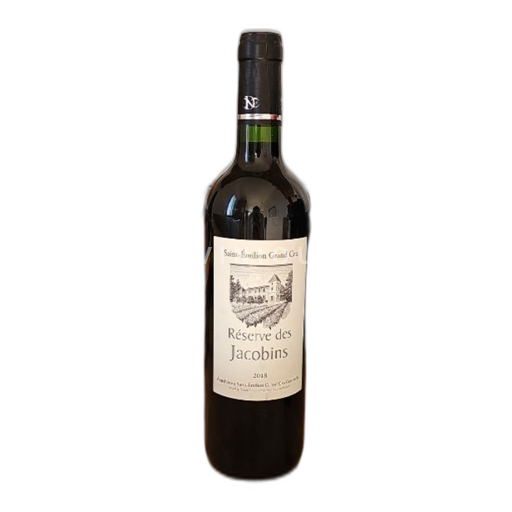 Bordeaux Saint-Émilion Grand Cru Réserve des Jacobins 2018
