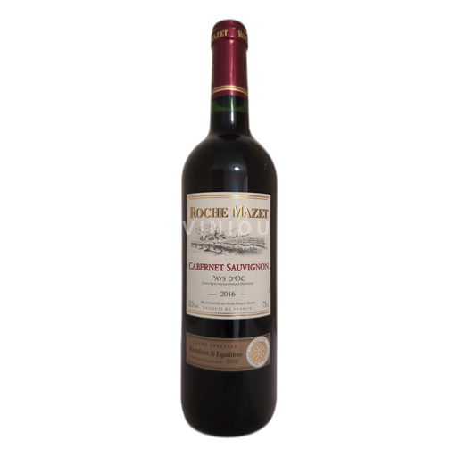 Languedoc ja Roussillon Pays d'Oc Roche Mazet Cabernet Sauvignon 2016