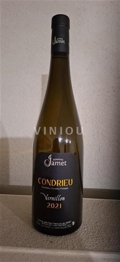 Údolí Rhôny Condrieu Domaine Jamet Vernillon 2021