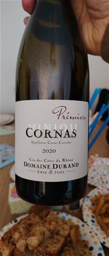 Vallée du Rhône Cornas Domaine Durand Prémices 2020
