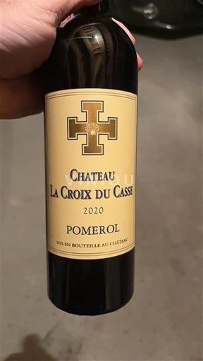 Bordeaux Pomerol Chateau la Croix du Casse 2020