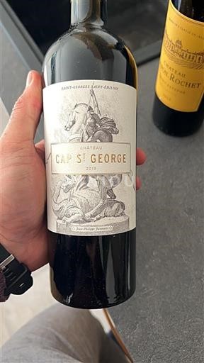 Bordeaux Saint-Georges-Saint-Émilion Chateau Cap-Saint Georges 2015