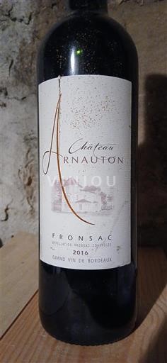 Bordéus Fronsac Chateau Arnauton 2016