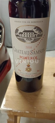 Bordeaux Pomerol Château Samson 2016