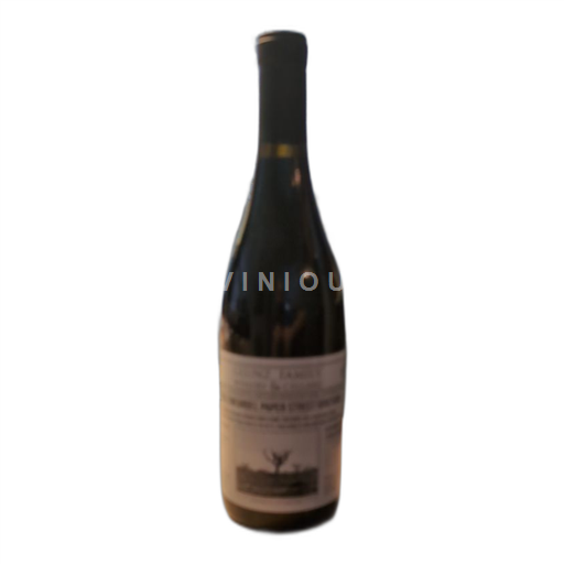 Kalifornialaiset AVA:t Määrittelemätön Glunz Family Winery and Cellars 2020 Zinfandel Papier street Vineyard 2020