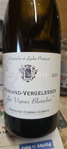 Borgogna Pernand-Vergelesses Domaine Cornu-Camus Les Vignes Blanches 2023
