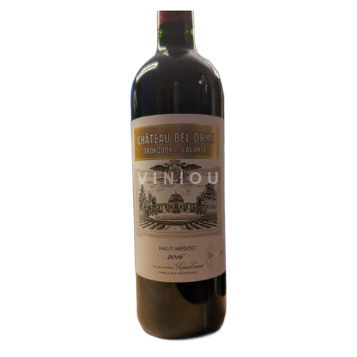 Bordeaux Haut-Médoc Château Bel Orme Tronquoy de Lalande 2016