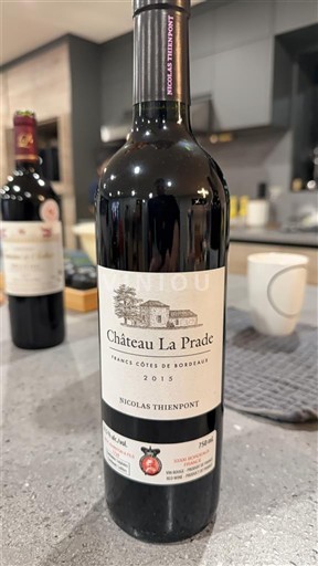 Bordeaux Francs-côtes-de-bordeaux Château La Prade 2015