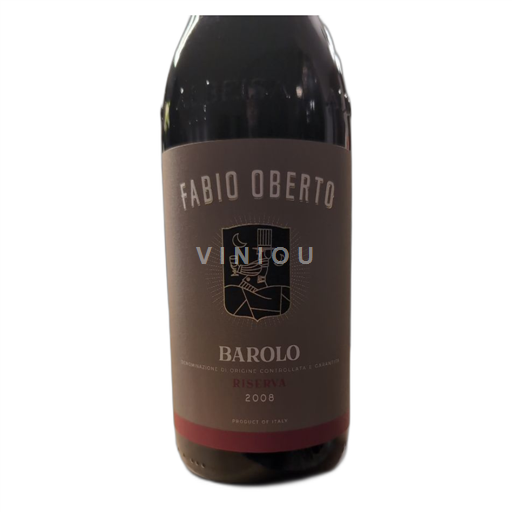 Piemonte Barolo Fabio Oberto Riserva 2008