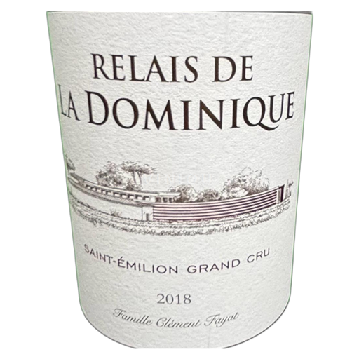 Bordeaux Saint-Émilion Grand Cru Château La Dominique Relais de la Dominique 2018