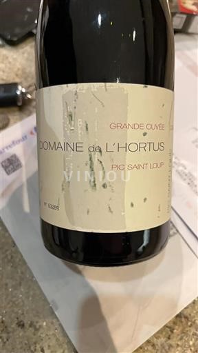 Languedoc Pic-saint-loup Domaine de l'Hortus Grande  2018