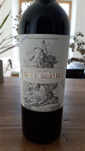 Bordeaux Saint-Georges-Saint-Émilion Chateau Cap-Saint Georges 2018