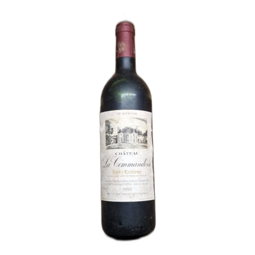 Bordeaux Saint-Estèphe Château La Commanderie 1996
