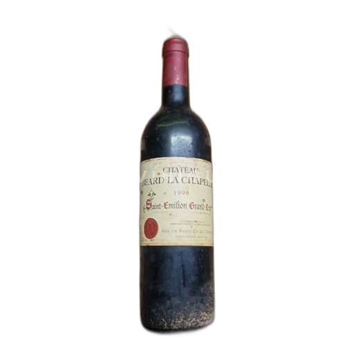 Bordeaux Saint-Émilion Grand Cru Chateau Beard De La Chapelle 1998