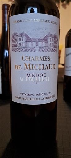 Bordeaux Médoc Charmes de Michaud 2020