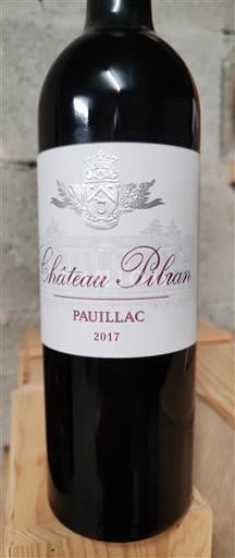 Bordéus Pauillac Château Pibran 2017