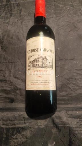 Bordeaux Haut-Médoc Chateau Pontoise Cabarrus 1999