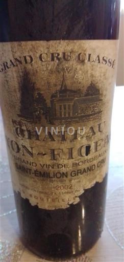 Burdeos Saint-Émilion Gran Cru Château Yon-Figeac 2002