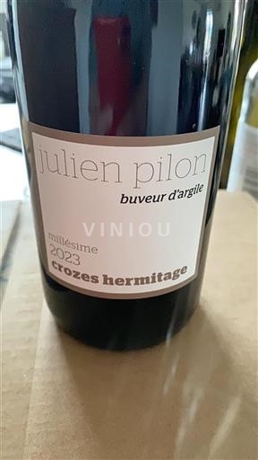 Rhônen laakso Crozes-Hermitage julien pilon buveur d'argile 2023