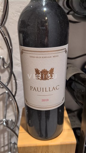 Bordeaux Pauillac Pichon longueville 2019