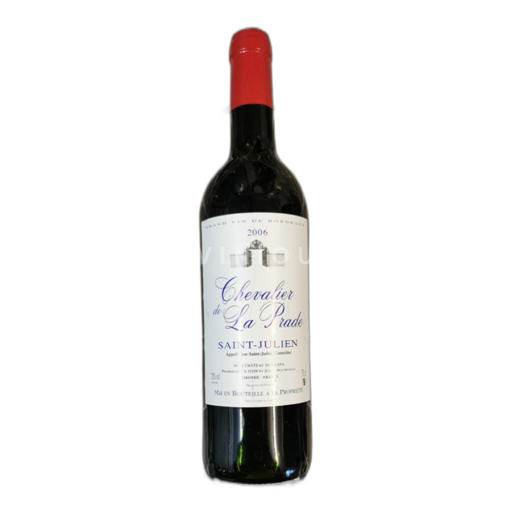 Bordeaux Saint-Julien Château du Glana Chevalier de La Prade 2006