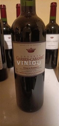 Bordeaux Côtes-de-Bordeaux Château Garbes-Cabanieu 2020