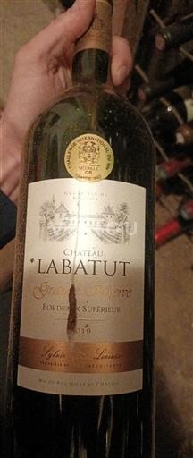 Bordeaux Bordeaux Supérieur Château Labatut Grande Réserve 2019