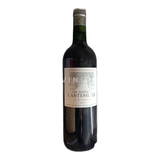 Bordeaux Haut-Médoc Château Cantemerle Les Allées de Cantemerle 2014