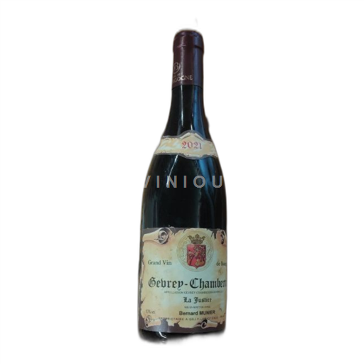 Bourgogne Gevrey-chambertin Bernard Munier La Justice 2021