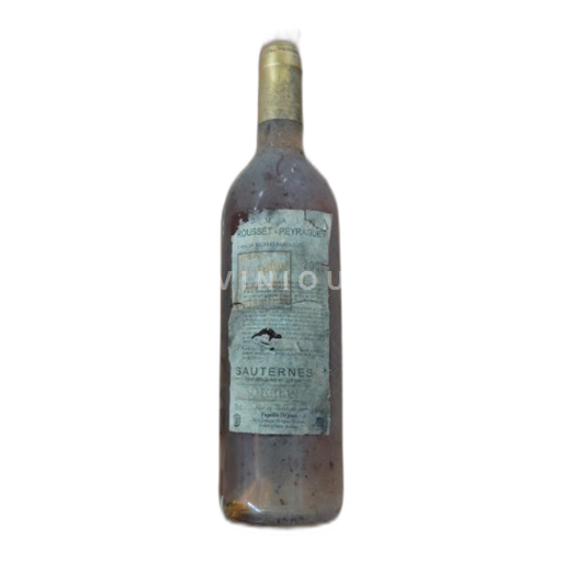 Bordeaux Sauternes Domaine Rousset-Peyraguey Sélection 2000