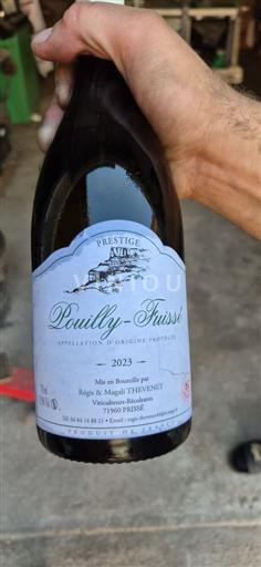 Burgundija Pouilly-fuissé Régis & Magali Thevenet Prestige 2023