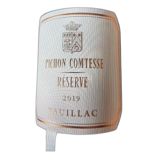 Bordeaux Pauillac Pichon Comtesse Réserve 2019