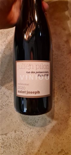 Thung lũng Rhône Saint-Joseph Julien Pilon Rue des poissonniers 2020