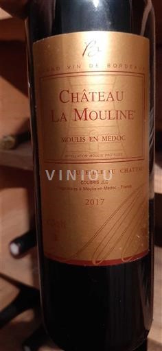 Bordeaux Moulis-en-Médoc Château La Mouline 2017