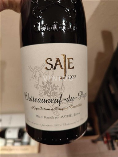 Rhône-dalen Châteauneuf-du-Pape Saje 2022