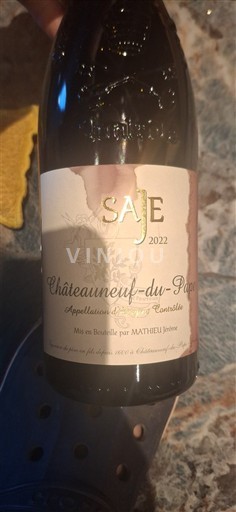 Vallée du Rhône Châteauneuf-du-pape Saje 2022