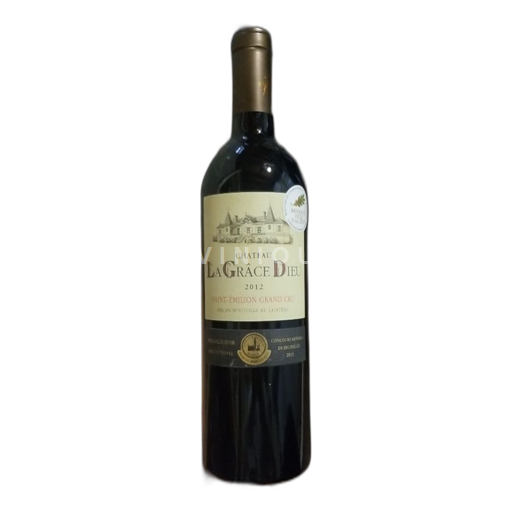 Burdeos Saint-Émilion Gran Cru Château La Grâce Dieu 2012