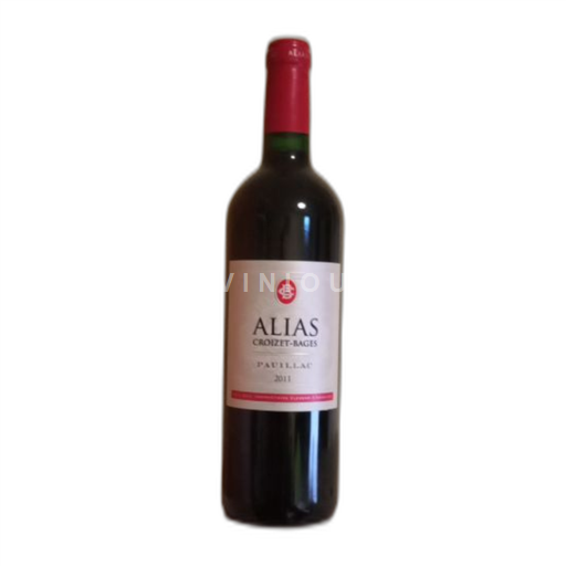 Bordeaux Pauillac Croizet-Bages Alias 2011