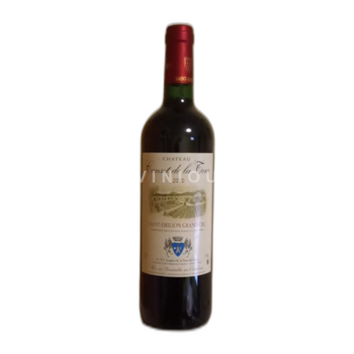 Vin Rouge sec Château Canet de la Tour 2010 France Bordeaux Saint-Émilion AOC