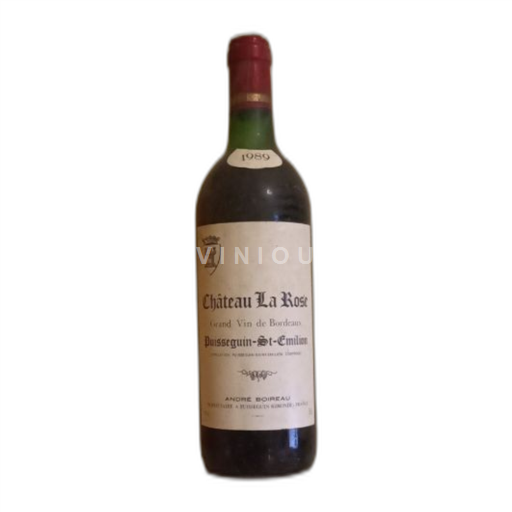 Burdeos Puisseguin-saint-émilion Château La Rose 1989